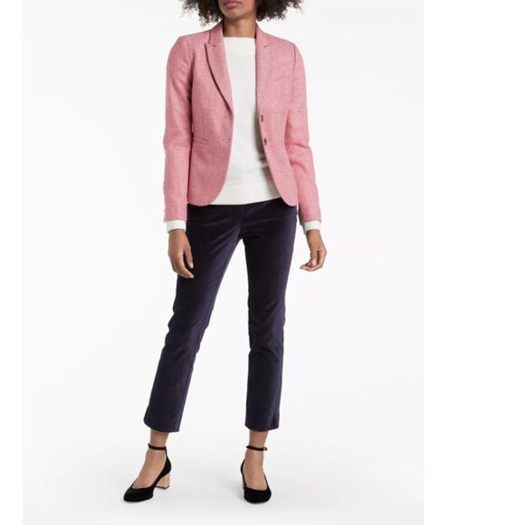 Boden British Tweed Blazer By Moon US Size 4R - Picture 4 of 14
